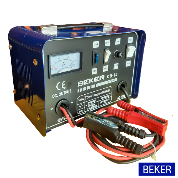 BEKER Car Automobile Battery Charger 12V / 24V