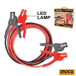 INGCO Booster Jumper Cable With Lamp - 600A