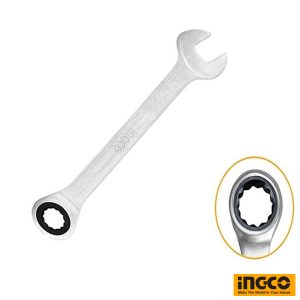 INGCO Ratchet Ring and Open End Combination Spanner (6mm to 21mm)
