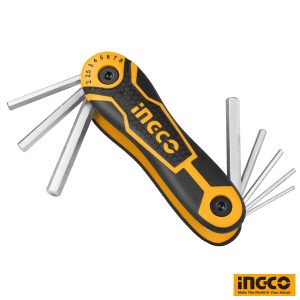 INGCO 8pcs Hex Allen Key Tool