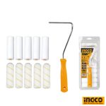 INGCO Cylinder Roller Brush 12 in 1 Set 4"