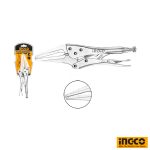 INGCO Long Nose Locking Plier 9" - Carbon Steel
