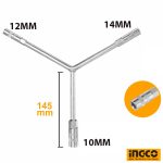 INGCO Y-Type Socket Wrench Size 10-12-14mm