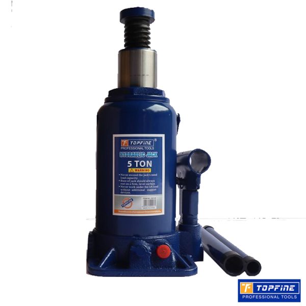 TOPFINE Hydraulic Bottle Jack - 5 Ton