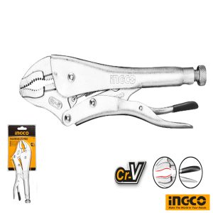 INGCO Curved Jaw Lock Wrench Plier 10"