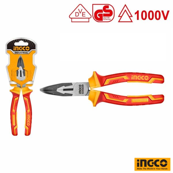 INGCO Insulated Bent Nose Pliers