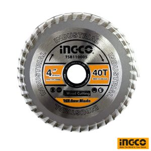 INGCO TCTSaw Blade 4" 40T 100mm- Wood Cutting