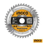 INGCO TCT Saw Blade 4.5" 40T 115mm- Wood Cutting