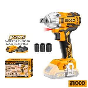 INGCO Cordless Impact Wrench 20V