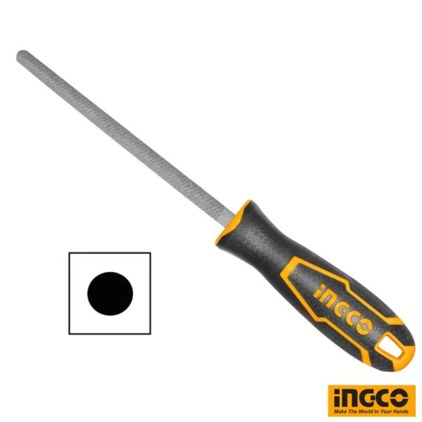 INGCO Round Steel File  8"