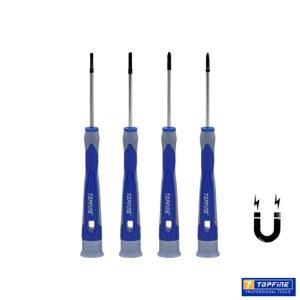 TOPFINE Precision Screwdriver Set 4pcs