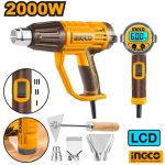 INGCO Heat Gun 2000W With LCD Display