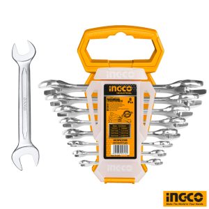 INGCO Double Opening Spanner Set 6-22mm