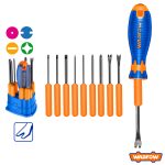 WADFOW Interchangeable Screwdriver 10Pcs Set