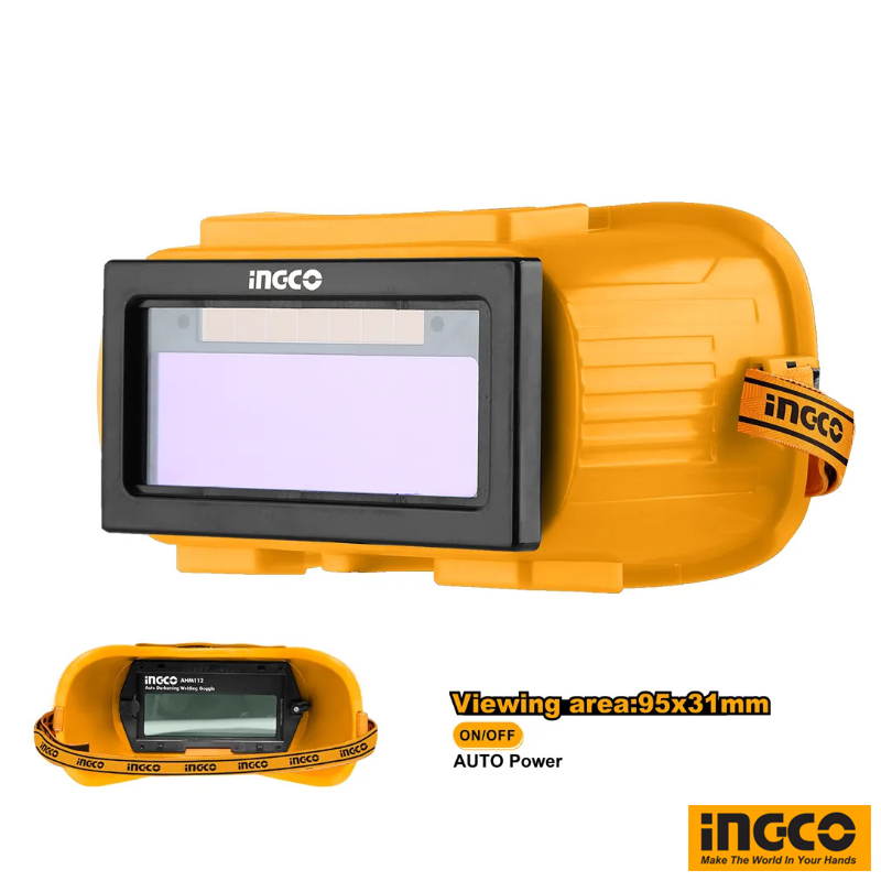 INGCO Auto Darkening Welding Goggle