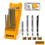 INGCO 8 PCs Jig Saw Blades Set