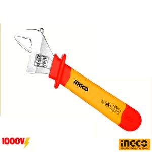 INGCO Insulated Adjustable Wrench 8" 200mm
