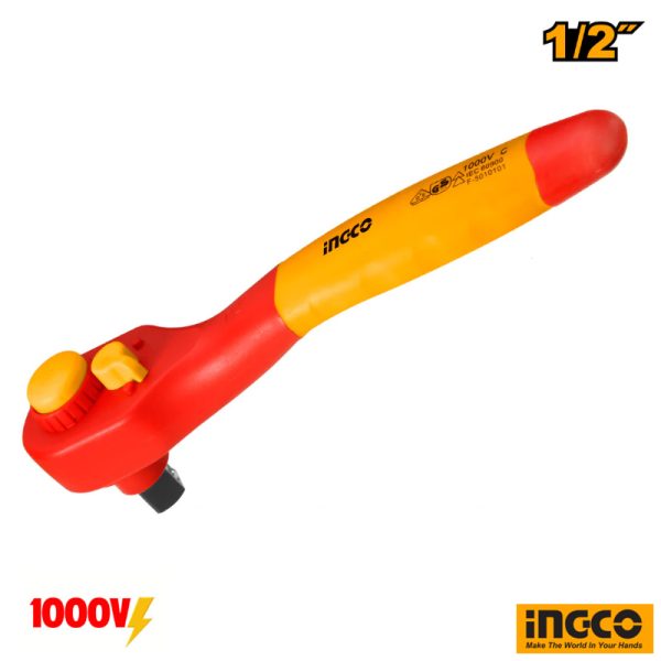 INGCO 1/2" Insulated Ratchet Wrench