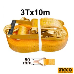 INGCO Ratchet Straps 3T 10M