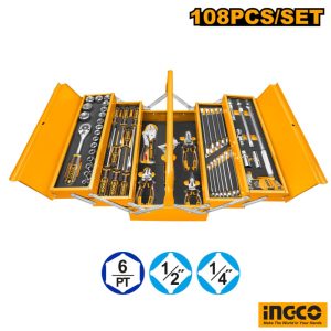 INGCO 108 PCs Tool Chest Set Box
