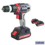 MAKUTE Cordless Drill 10mm 2X Battery