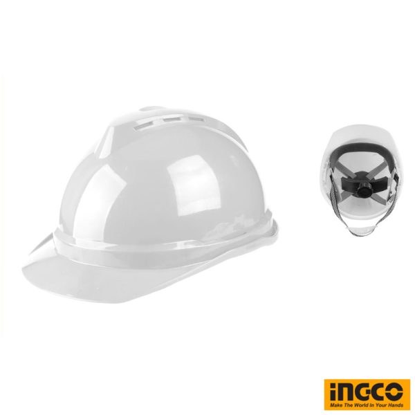 INGCO Safety Helmet 380G - White