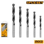 INGCO Wood Drill Bit 5pcs Set