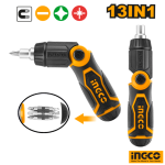 INGCO 13 in 1 Ratchet Screwdriver