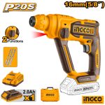 INGCO Codless Rotory Hammer 16mm + Battery & Charger