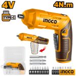 INGCO Codless Screwdriver 4V