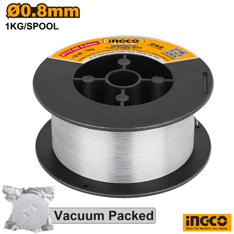 INGCO Flux Cored Mig Welding Wire 0.8mm