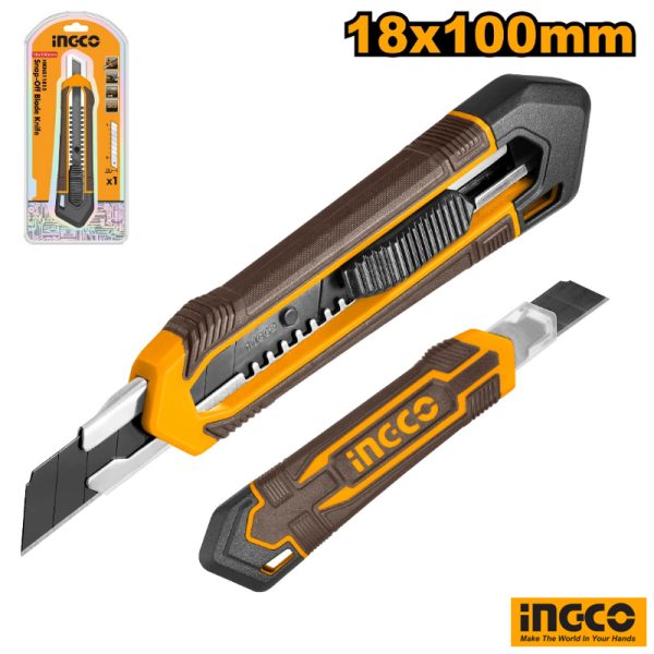 INGCO Snap-off Blade Knife 18x100mm