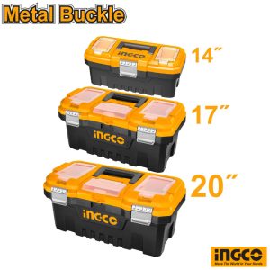 INGCO 3pcs Plastic Tool Box Set (Metal Buckle) PBXK0302