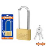 WADFOW Brass Long Shackle Padlock 50mm