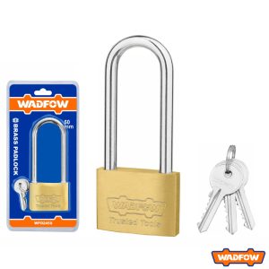WADFOW Brass Long Shackle Padlock 50mm