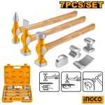 INGCO Body And Fender Hammer Set 7PCs