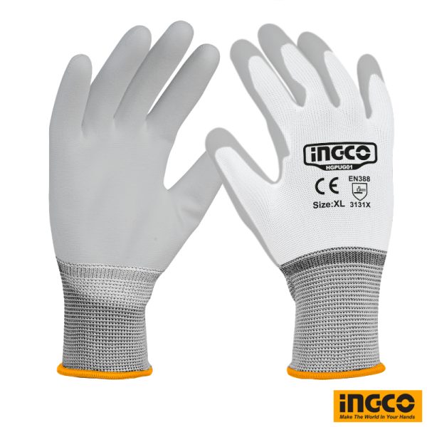 INGCO PU Coated Gloves