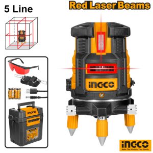 INGCO Self Leveling Red Laser 5 Lines