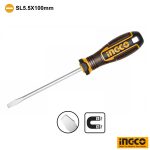 INGCO Slotted Screwdriver 5.5mm x 100mm
