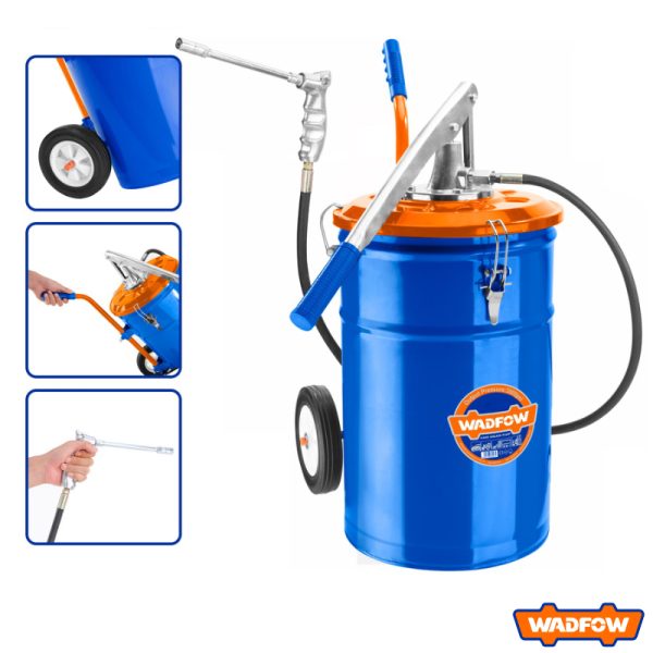 WADFOW Hand Grease Gun Lubricator 5Kg