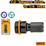 INGCO 1/2" Square To Hex Adapter