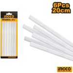 INGCO Glue Gun Sticks 11x200mm 6Pcs