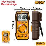 INGCO Digital Multimeter Auto Range 1000V