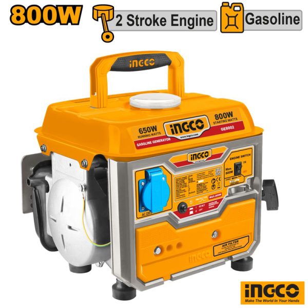 INGCO Gasoline (Petrol) Generator 0.8KVA