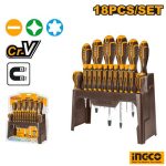 INGCO 18pcs Screwdriver & Precision Set