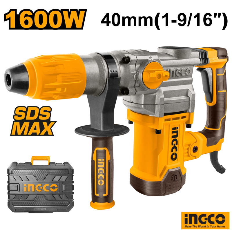 INGCO Rotary Hammer SDS MAX 1600W