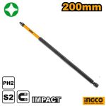 INGCO Impact screwdriver bit PH2 200mm