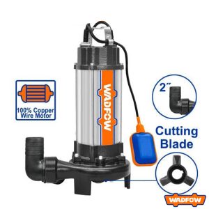 WADFOW Sewage Submersible Pump 1HP