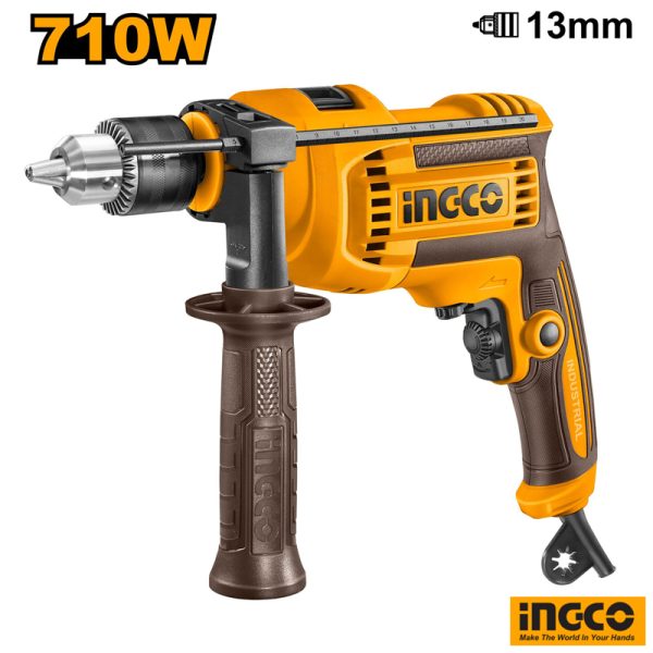 INGCO Impact (Hammer) Drill 710W
