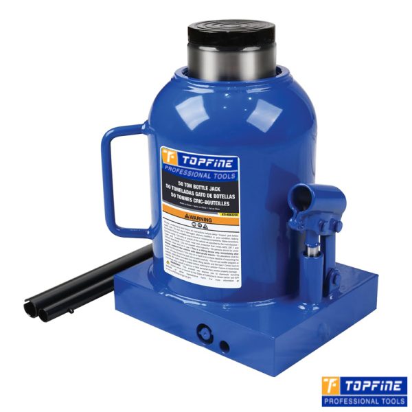 TOPFINE Hydraulic Bottle Jack - 50 Ton
